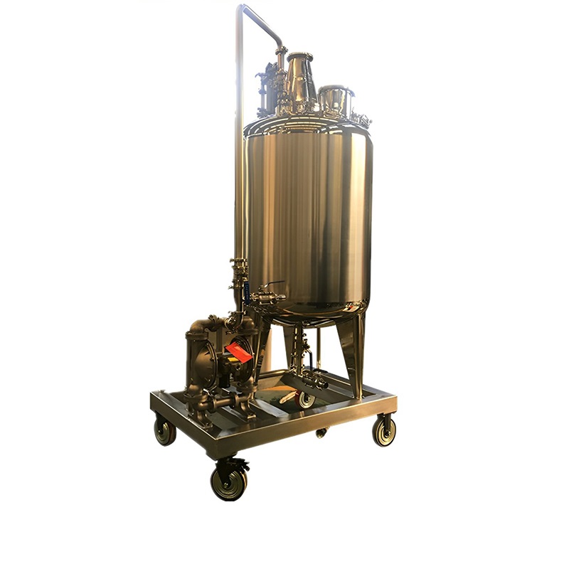 1000L不锈钢防爆罐 移动罐 搅拌罐 配料罐